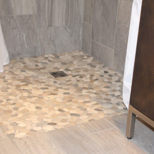 Installing curbless barrier free showers