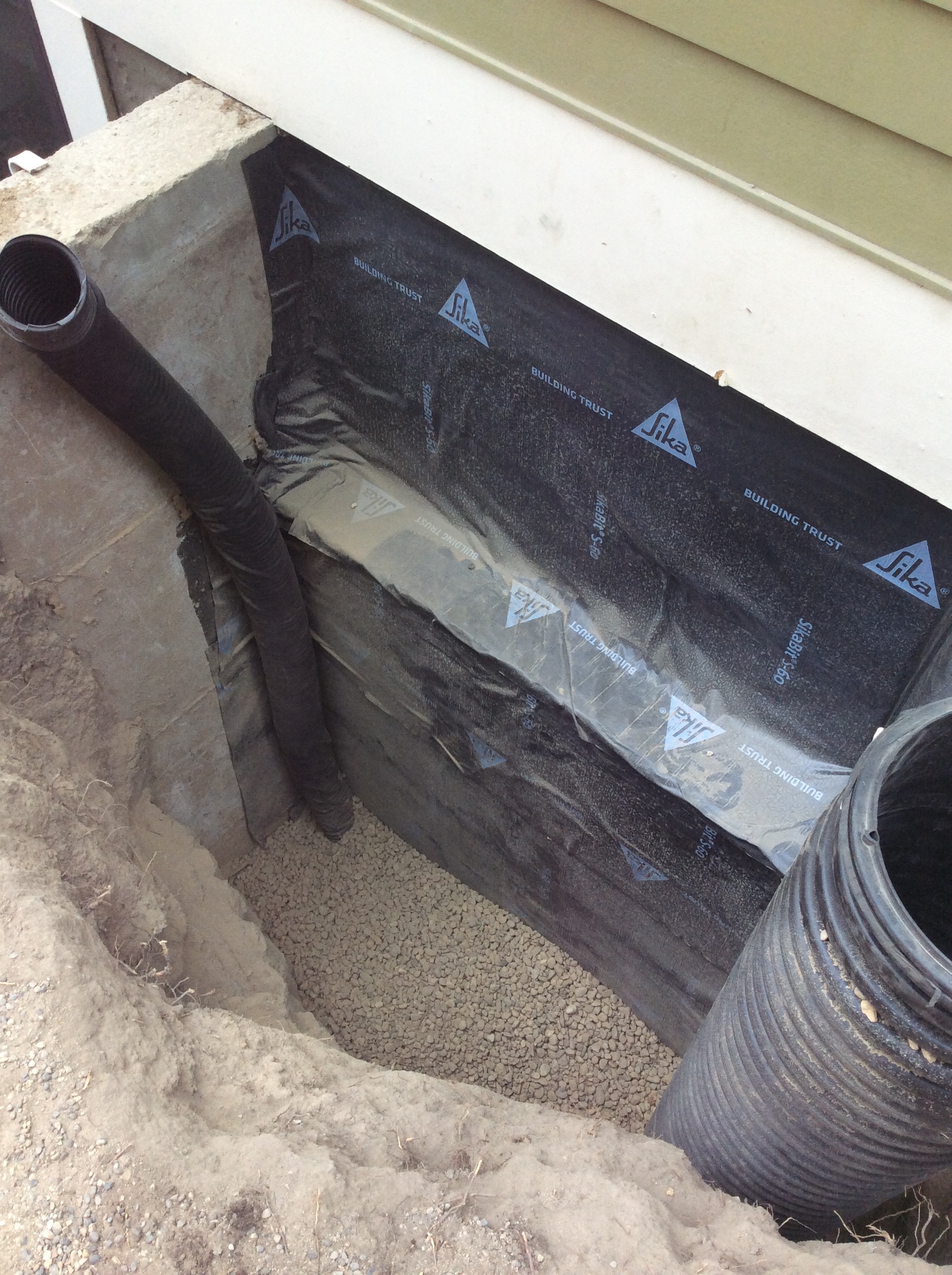 Waterproofing systems