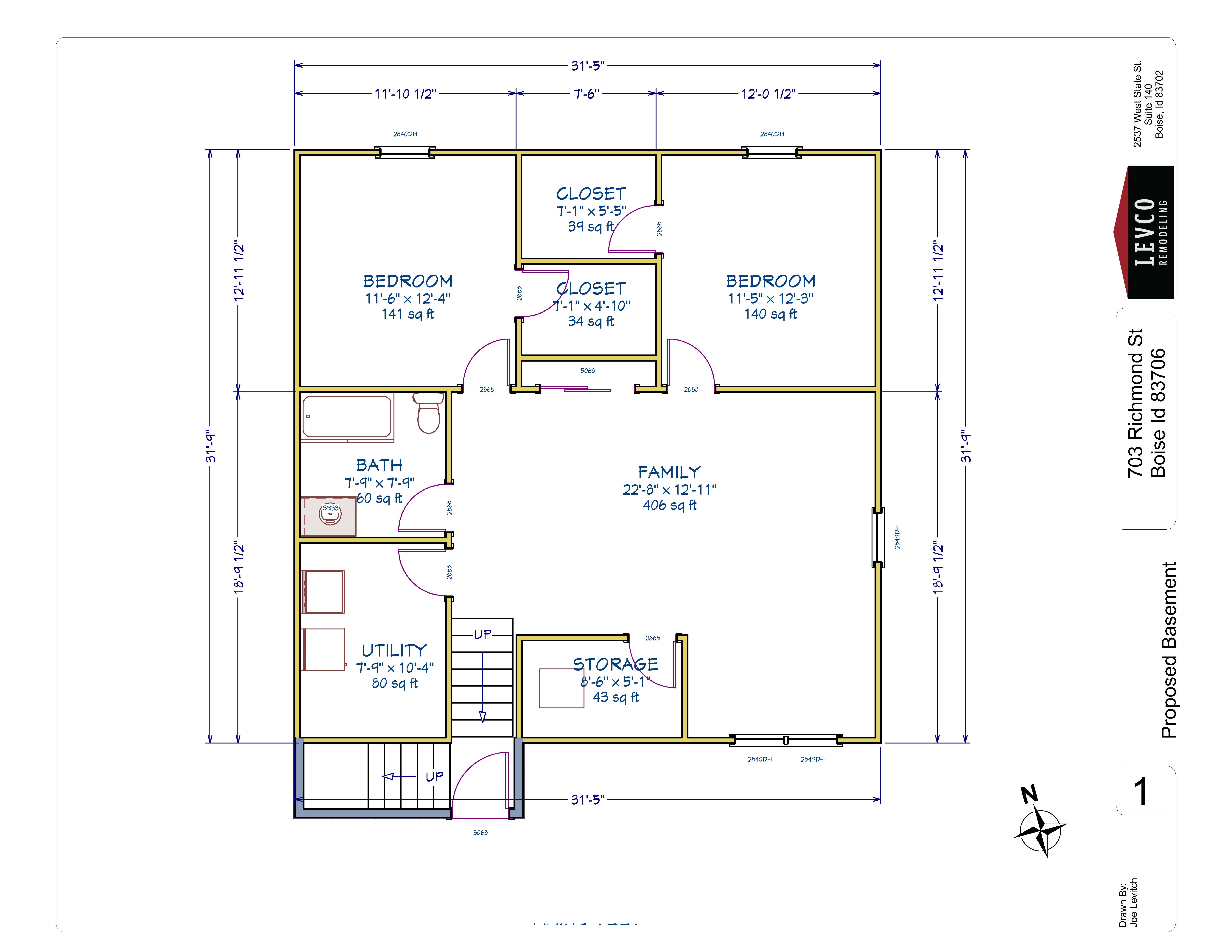 Proposed Basement