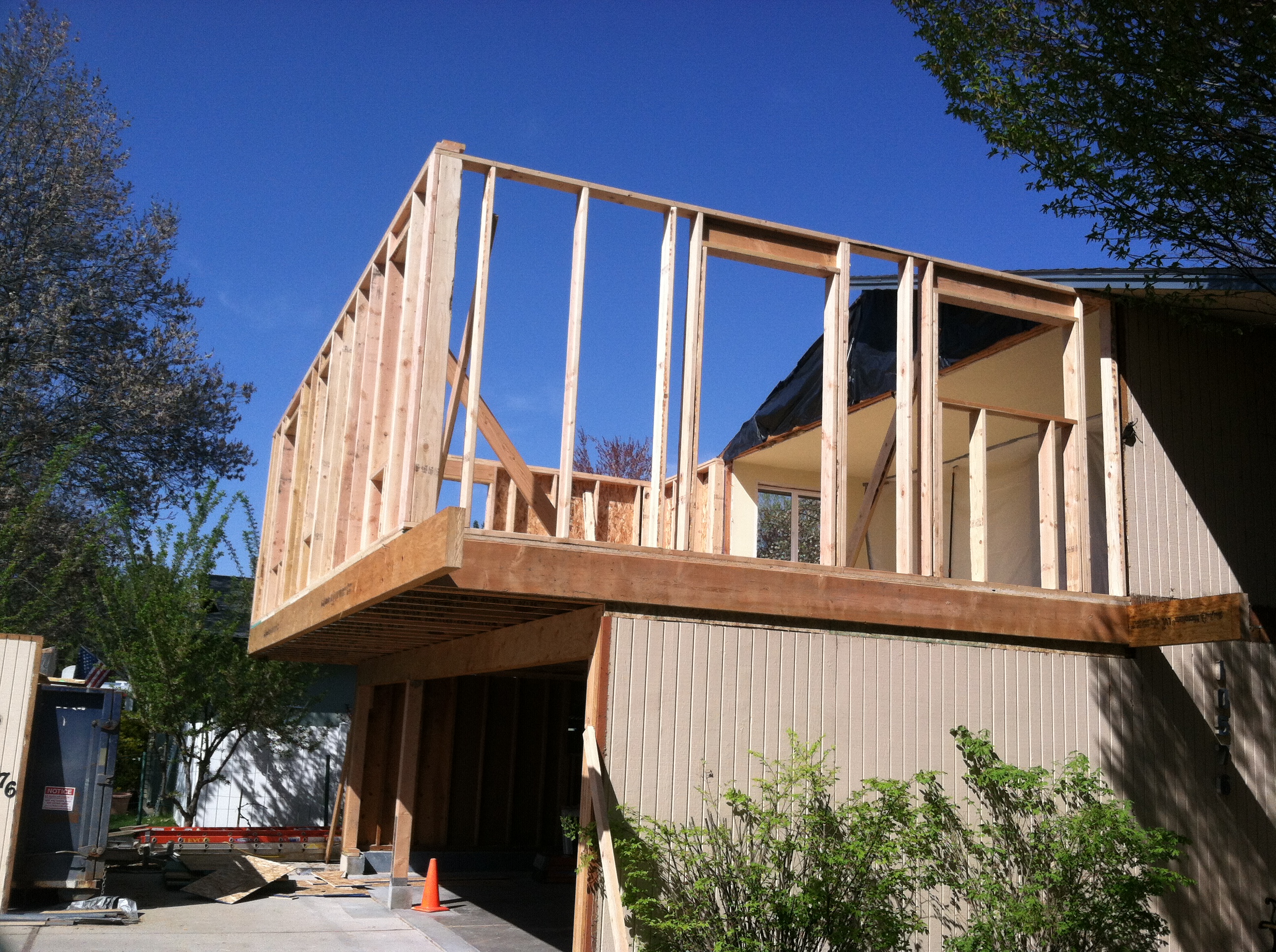 Basic rough framing Home Remodeling Boise, Idaho