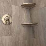 Custom shower shelves