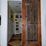 Framed Reclaimed lumber door