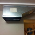 Out feed for laundry chute