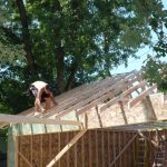 Swinging trusses