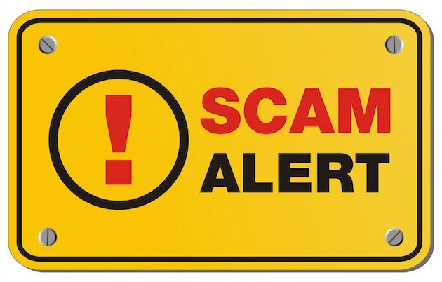 Scam alert