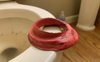 Failed Toilet Tank Seal