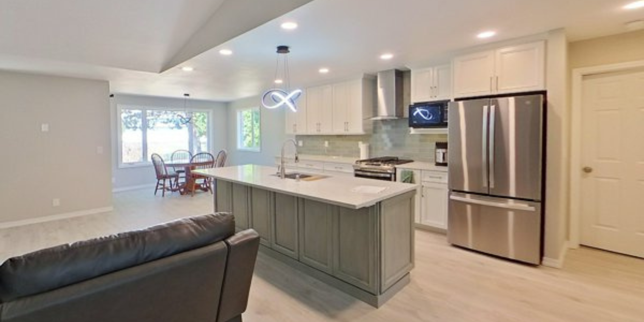 kitchen and addition remodel